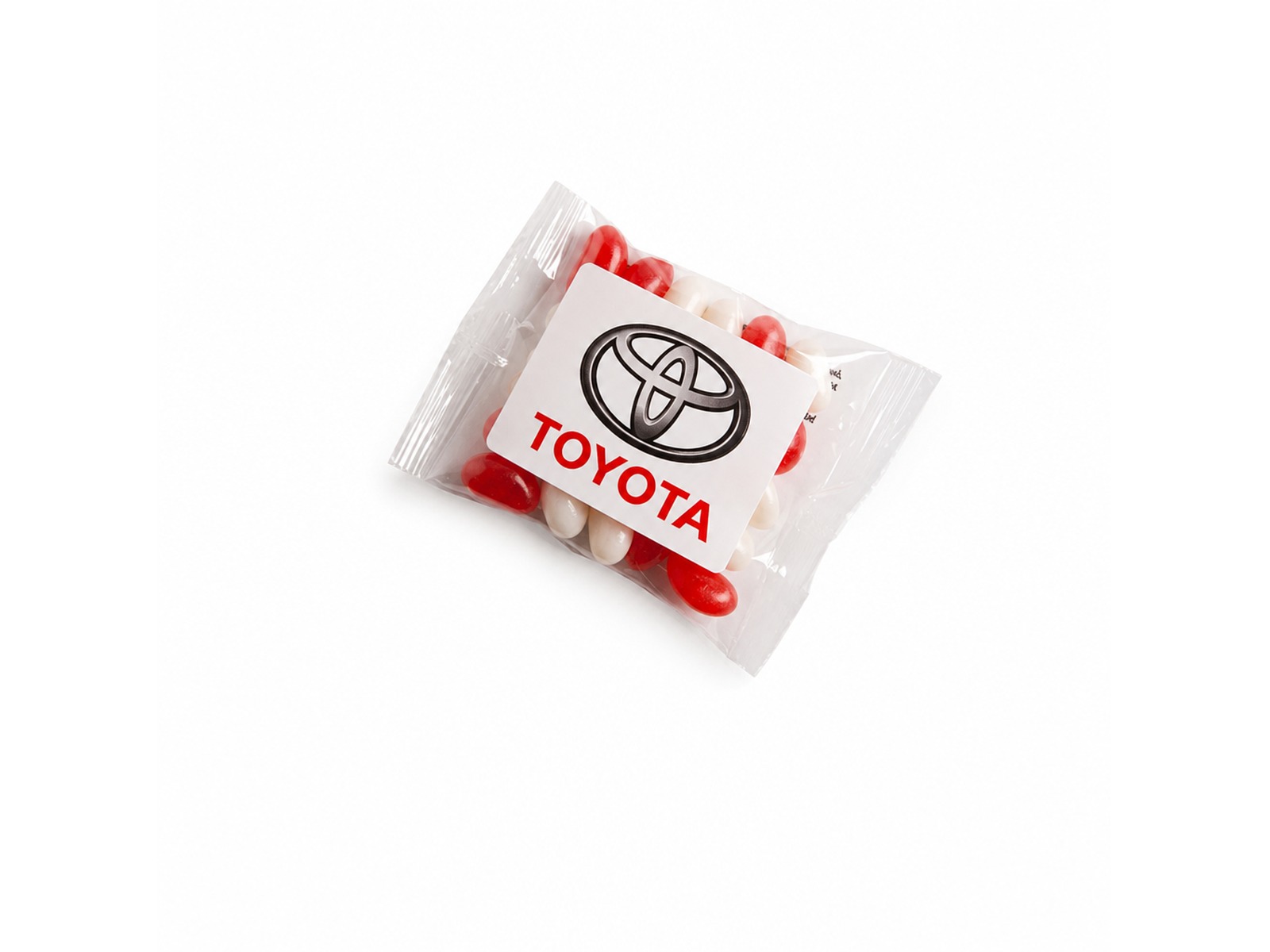 Jelly Beans in Logo Farben