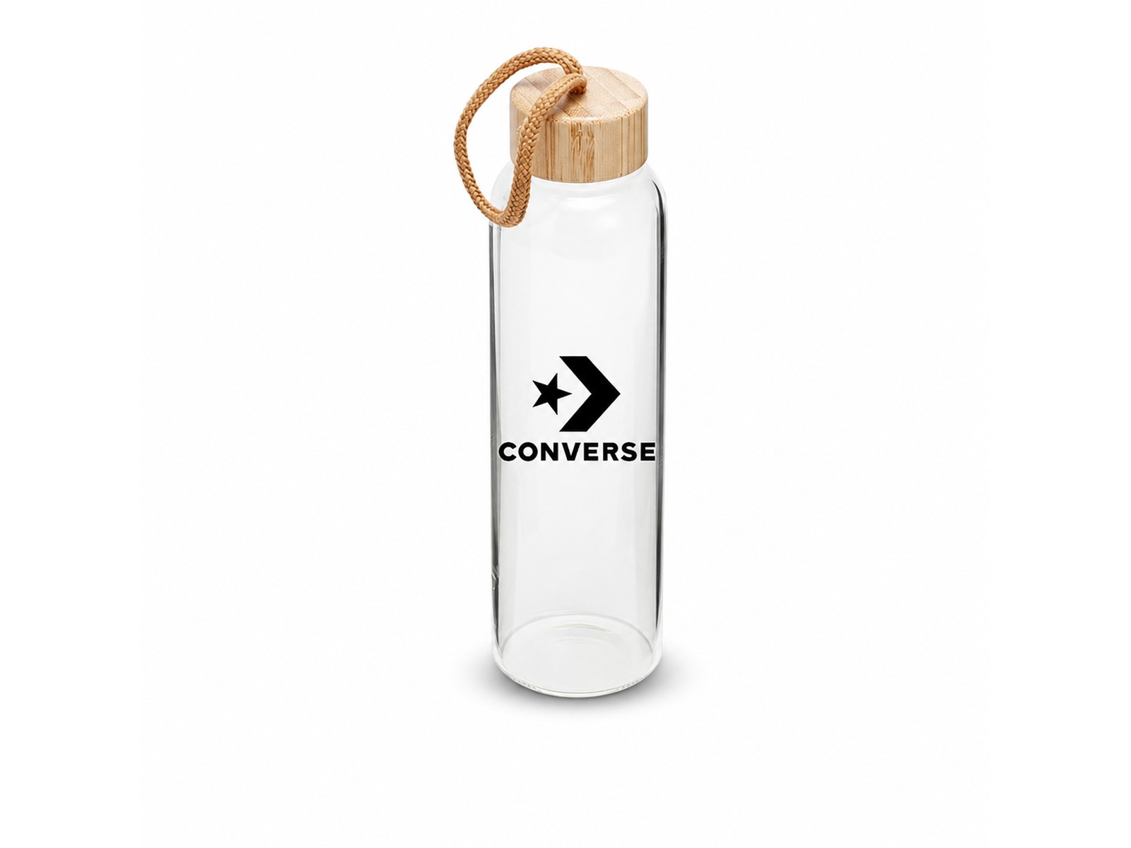 Glastrinkflaschen mit Bambusdeckel (750ml)