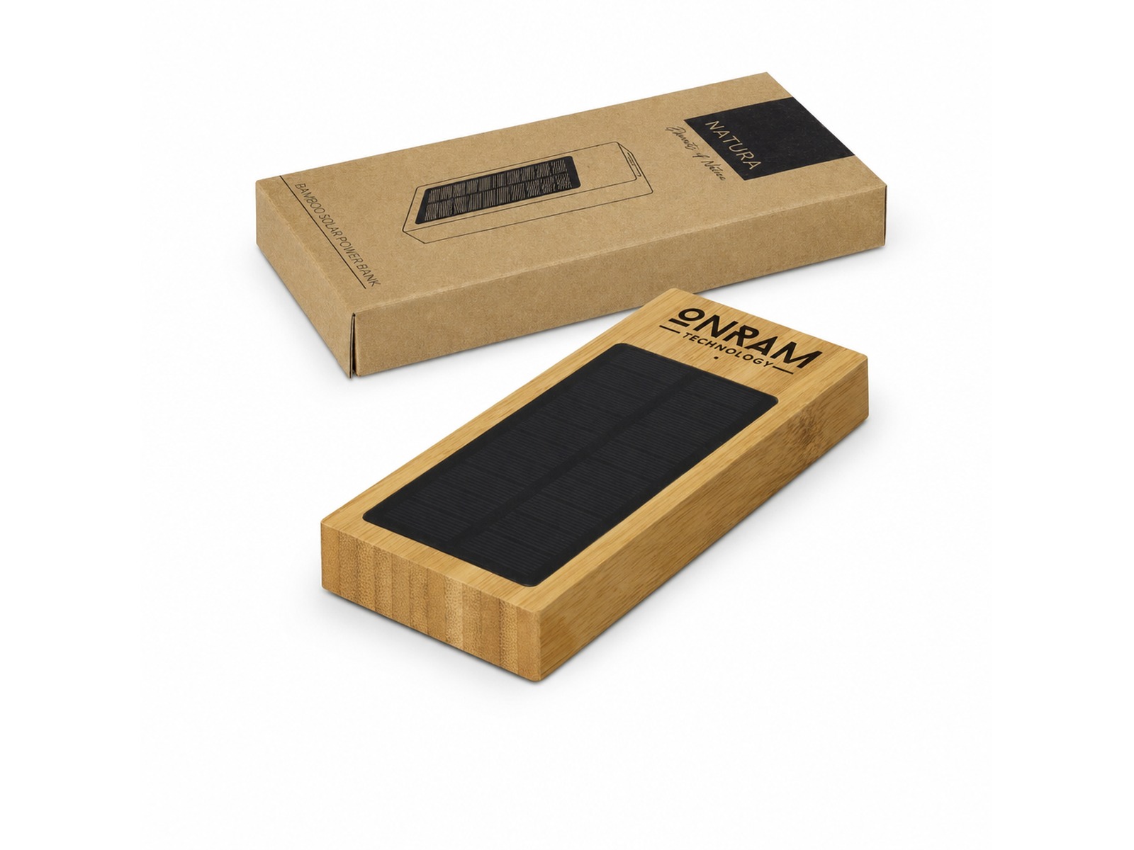 Solar-Powerbank mit 10.000 mAh