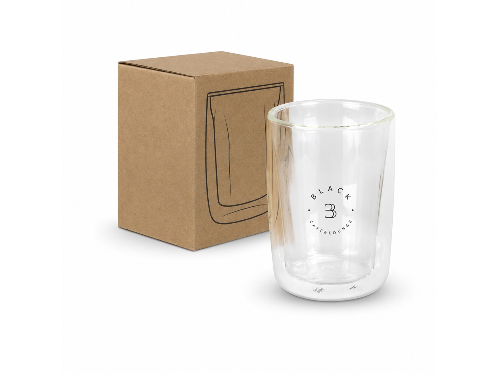 Doppelwandige Gläser (250ml)