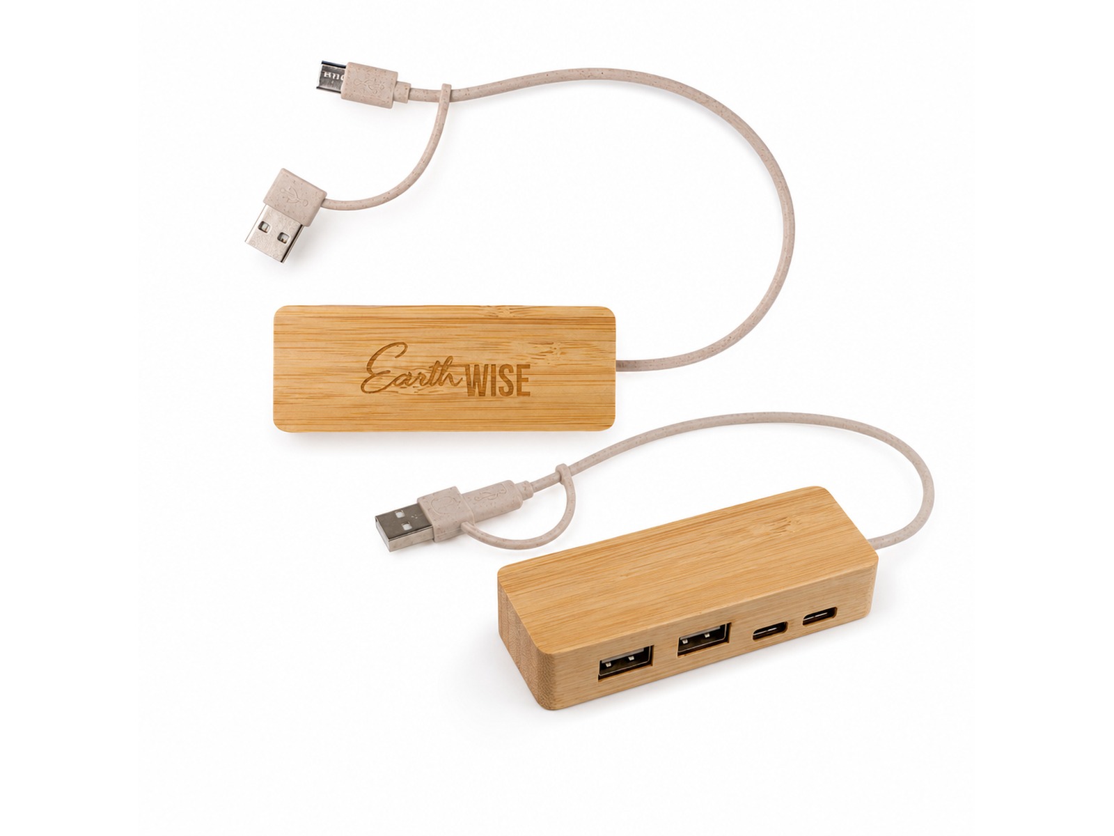 USB-Hubs (Bambus)