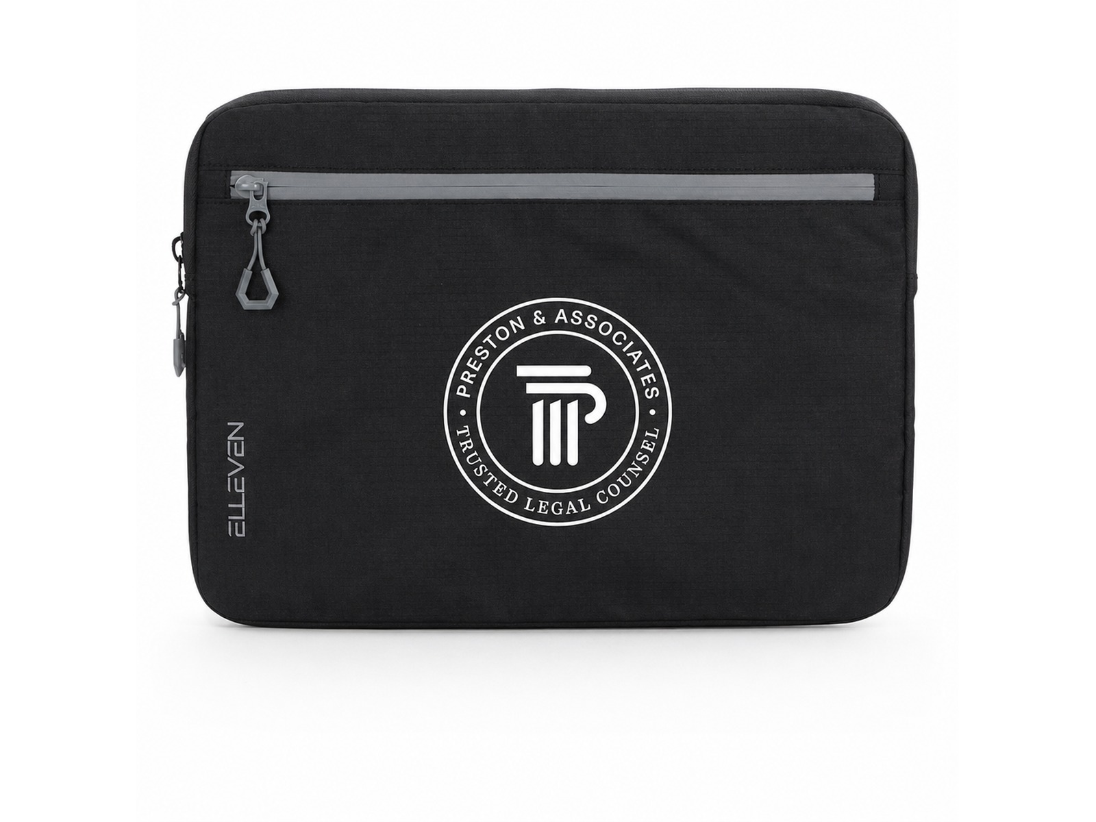 Recycelte 16"-Laptop-Hüllen (600D rPET, Doppelreißverschluss)