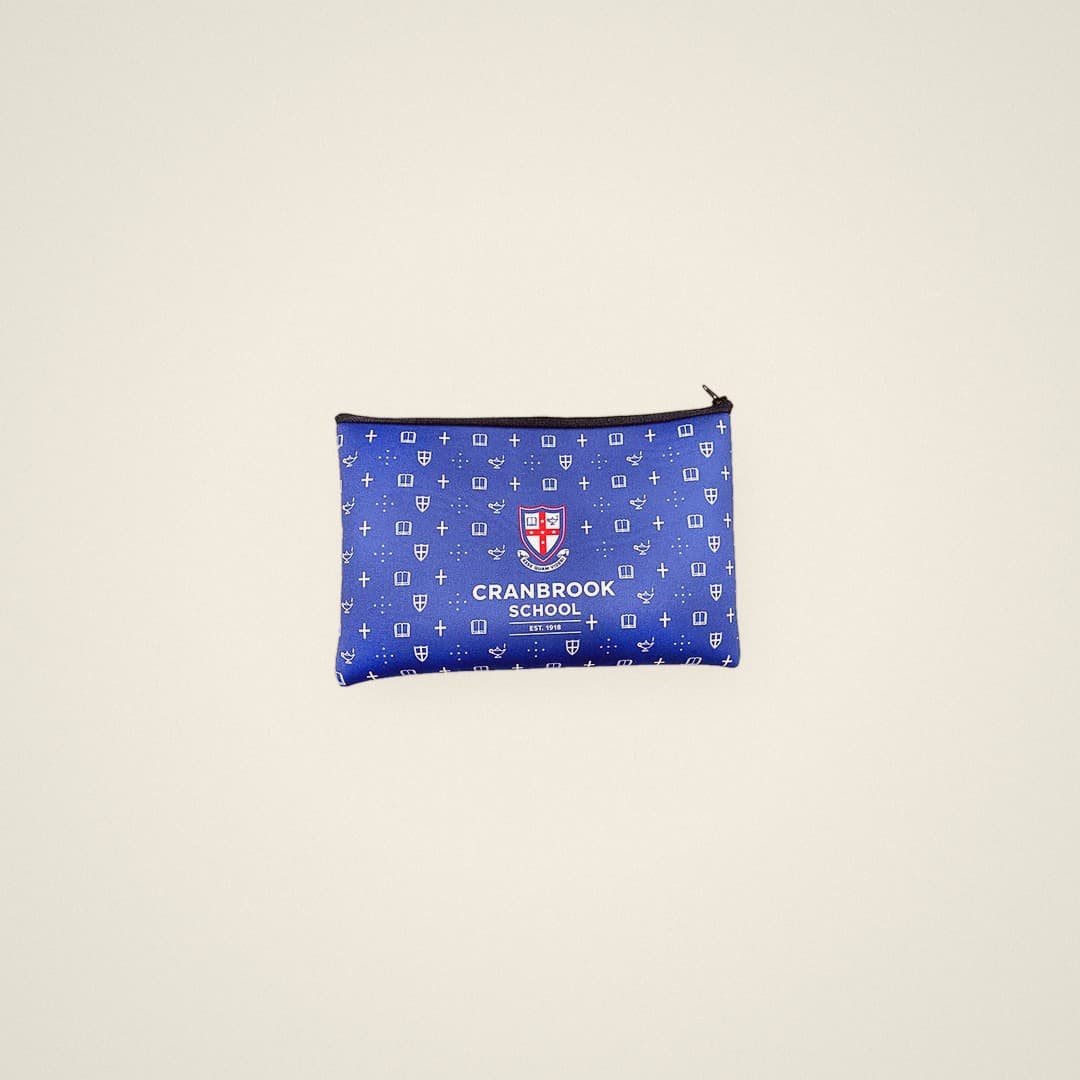 Cranbrook School — Zippered pouch
