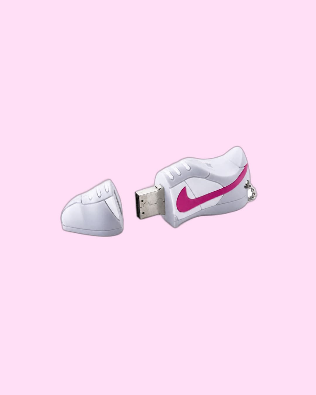 Nike — Sneaker-shaped USB flash drive (split-open)