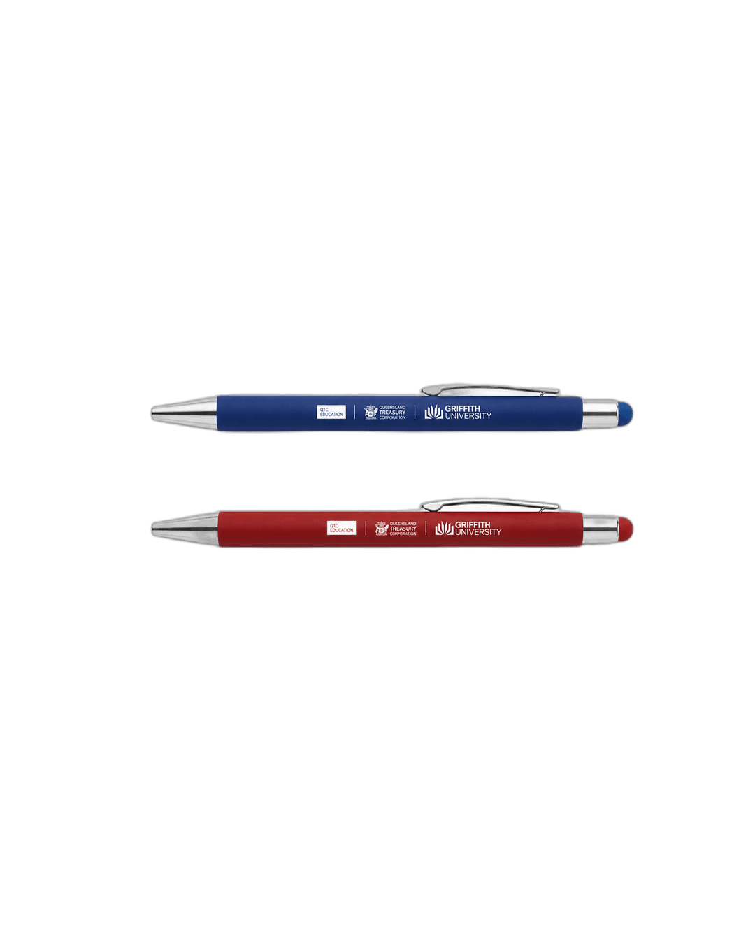 QTC Education × Griffith University branded merchandise project