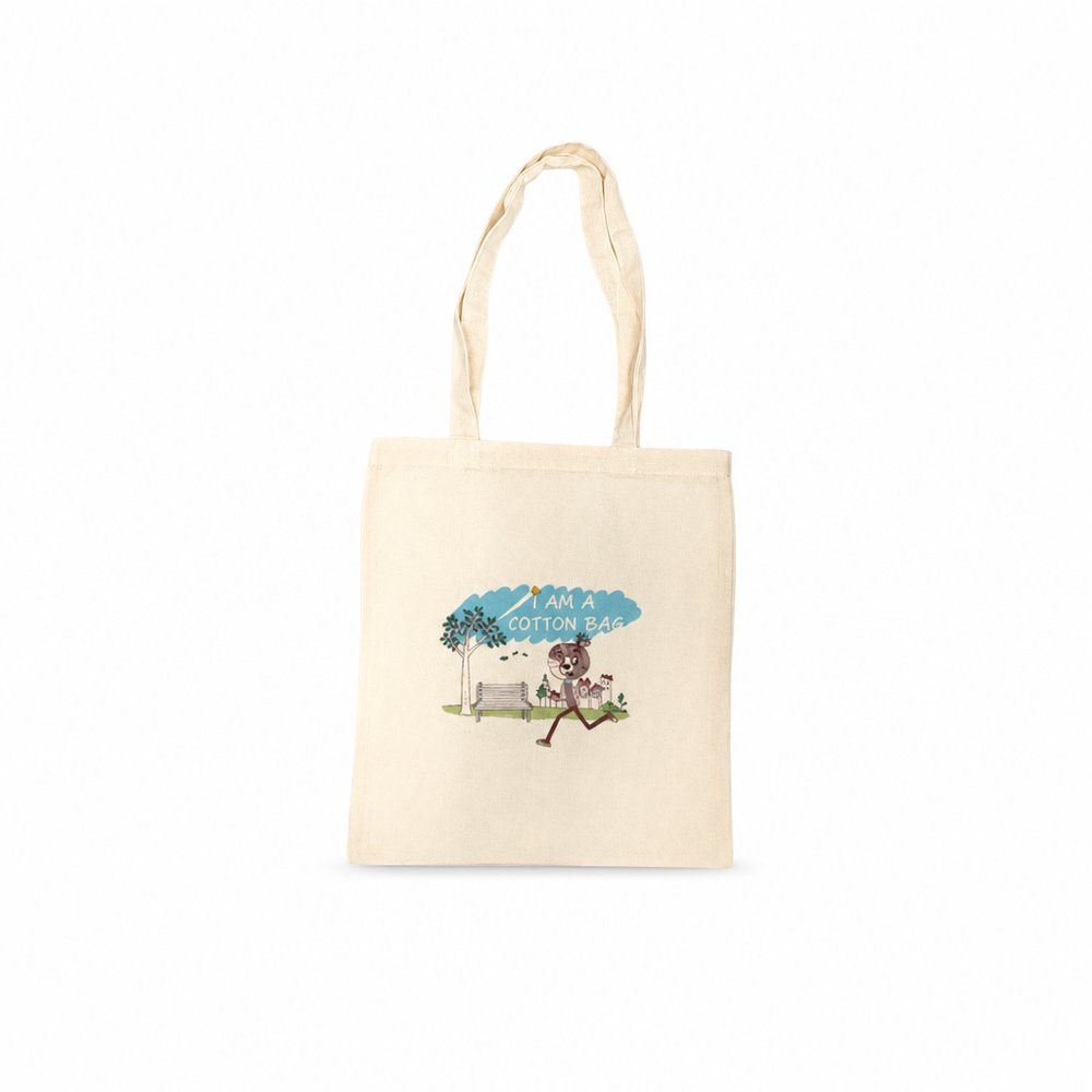 Vollfarbe gedruckt Calico Taschen