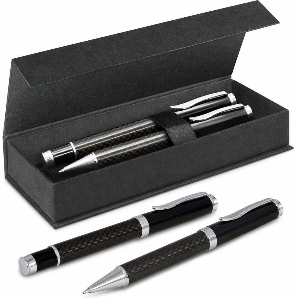 Statesman Schreibset aus Carbon