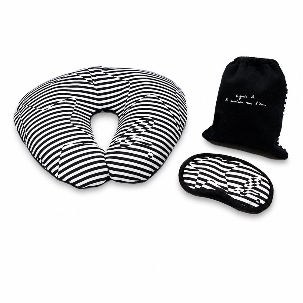 Bequeme Travelsets Kissen & Augenmasken