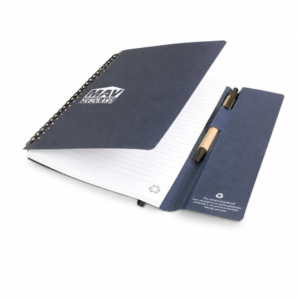 Recycled Tucker Notebook & Pen Sets (A5)