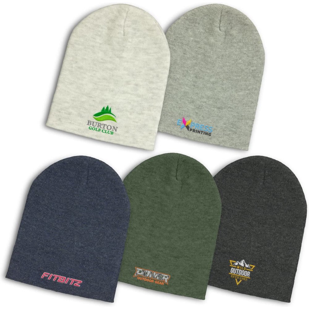 Heather Slouch Beanie aus Acrylgarn