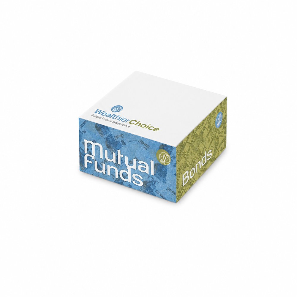 Sticky Note Cubes (85 x 85x 85 mm oder 100x 100 x 50 mm)