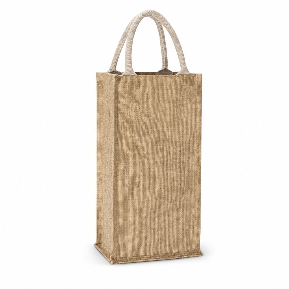 Eco Jute Doppel Wein Taschen