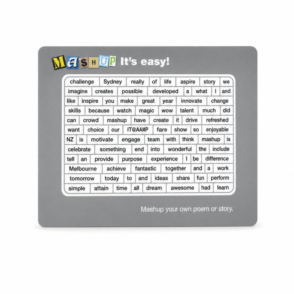 Magnetic Poetry Word Puzzles (150 x 210 mm)