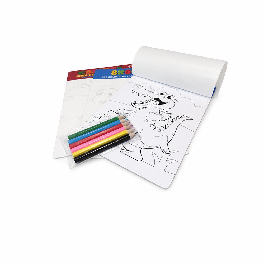 Colouring In Magnete und Bleistift-Sets