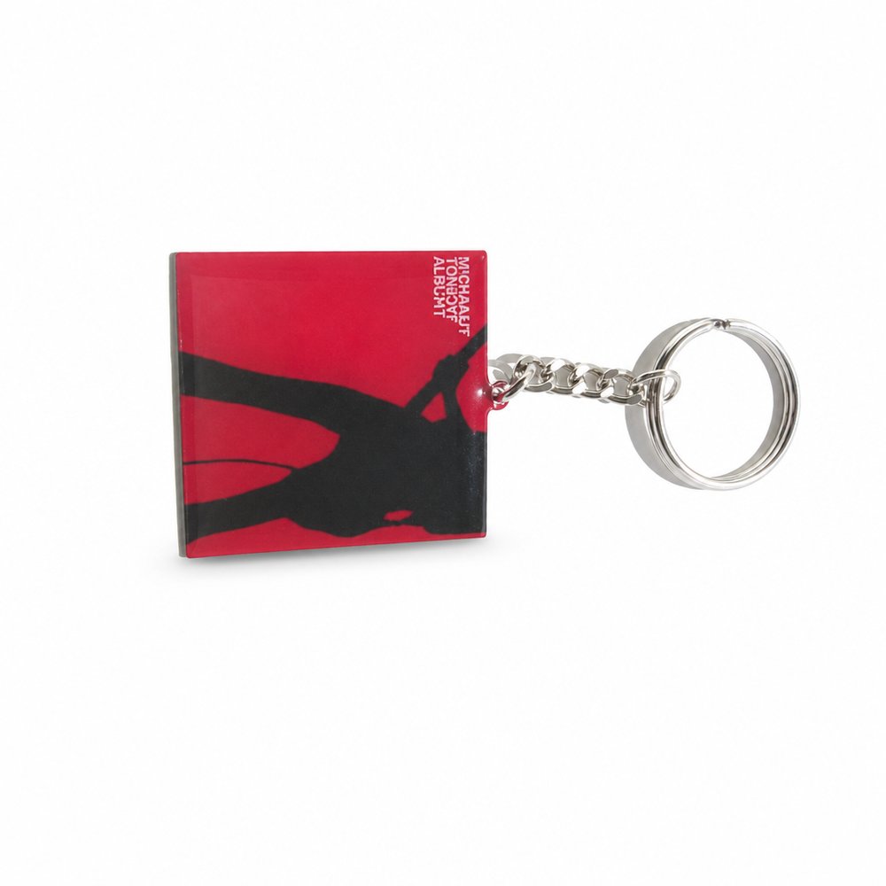 epoxy glass keyring