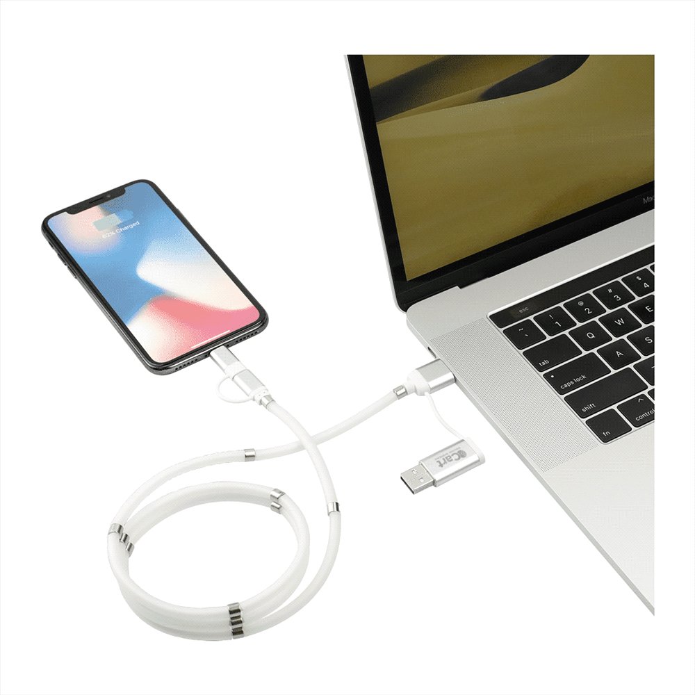 Whirl 5-in-1 Magnet-Ladekabel