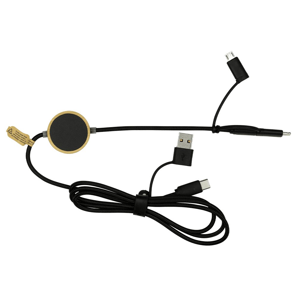 Recyceltes 6-in-1 Lade- und Datenkabel