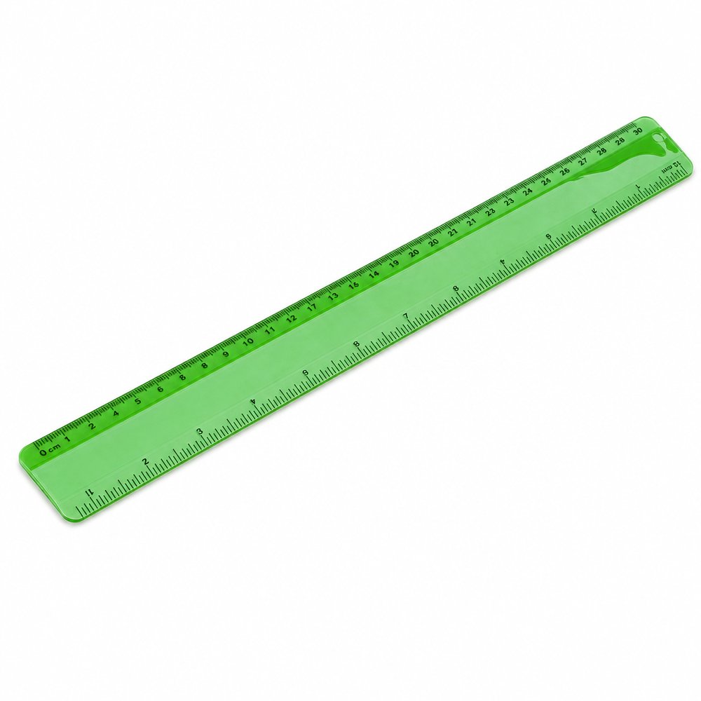 Kunststoff Flexible Lineale (30 cm / 12 Zoll).
