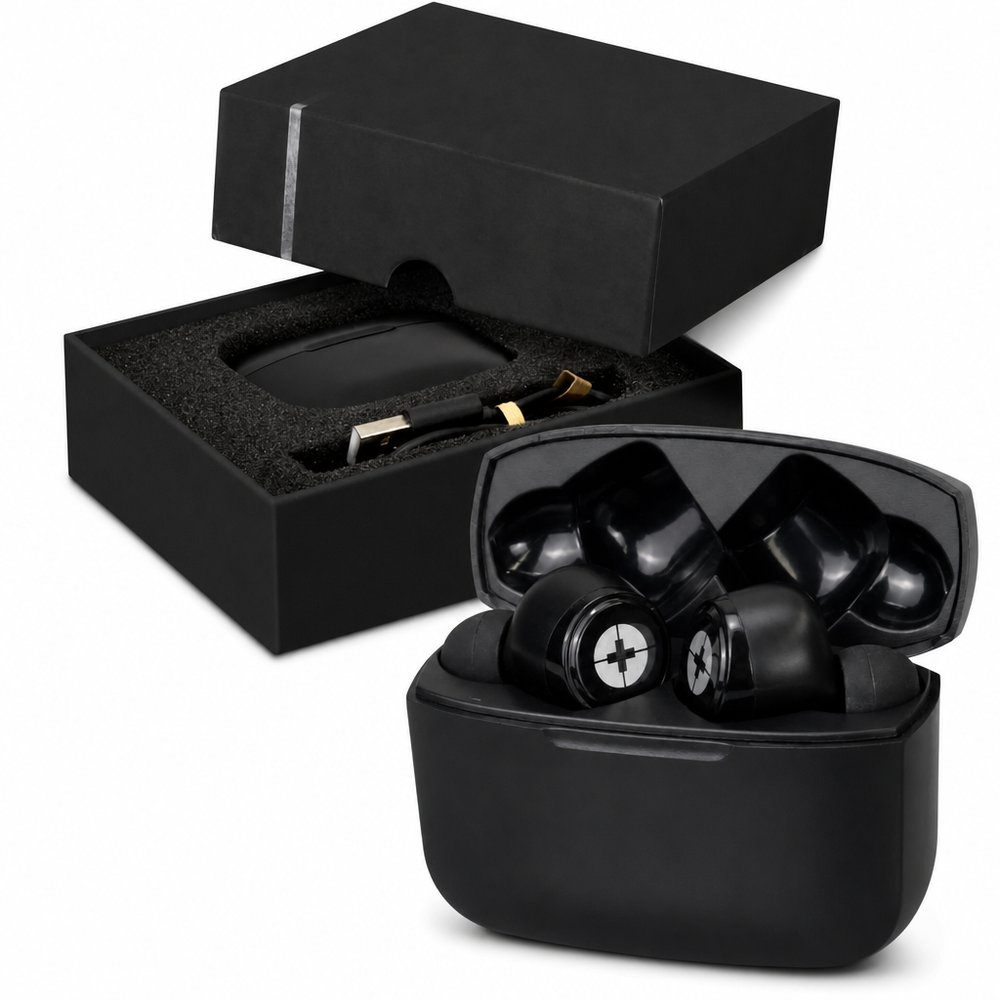 Swiss Peak ANC Kabellose Earbuds im Geschenkkarton
