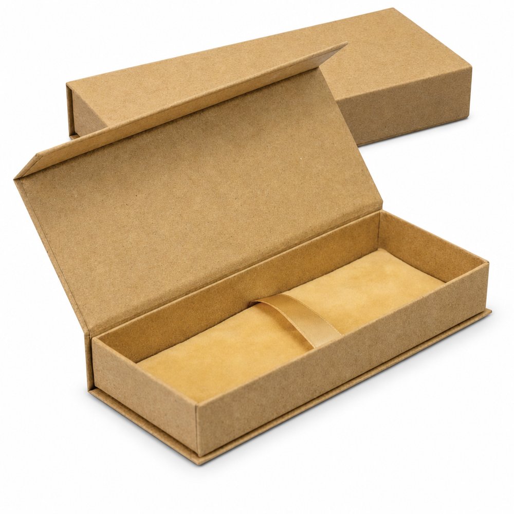 Monaco Geschenkbox aus Kraftpapier für Stifte