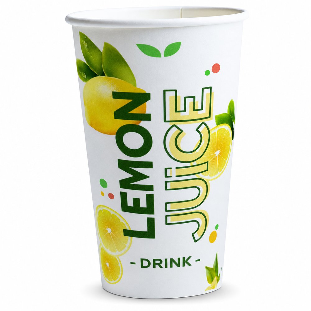 Pappbecher 350 ml — Kaffeebecher mit Vollfarbdruck