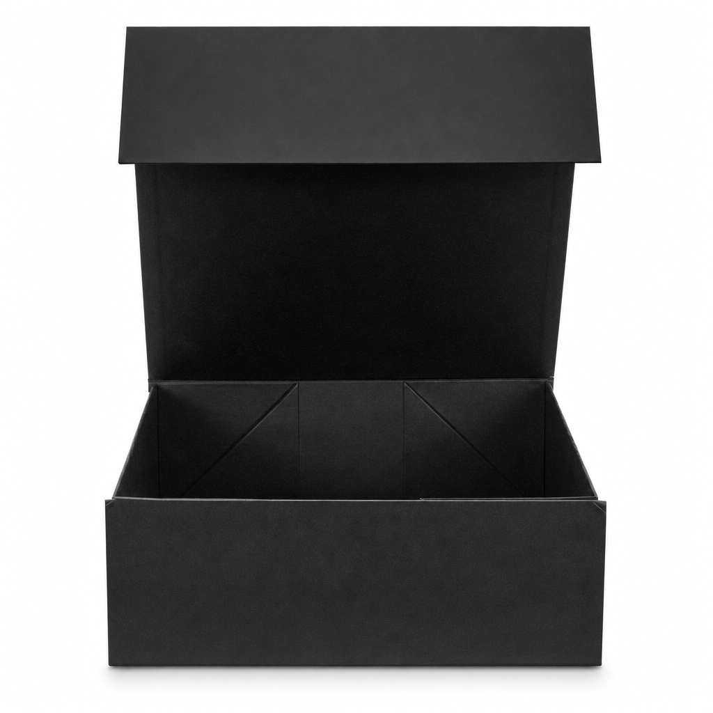 Magnetische Geschenkbox — Groß, Mattschwarz