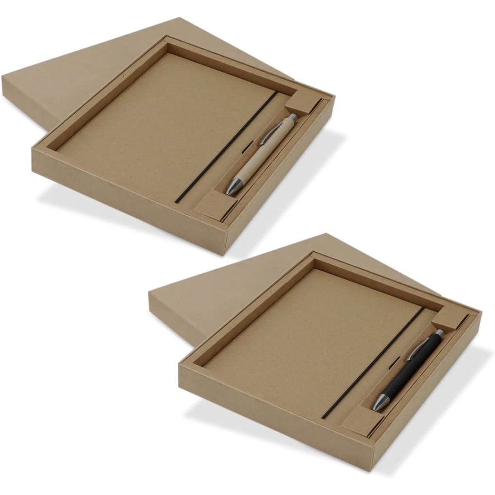 Kraft Notizbuch- und Stiftset
