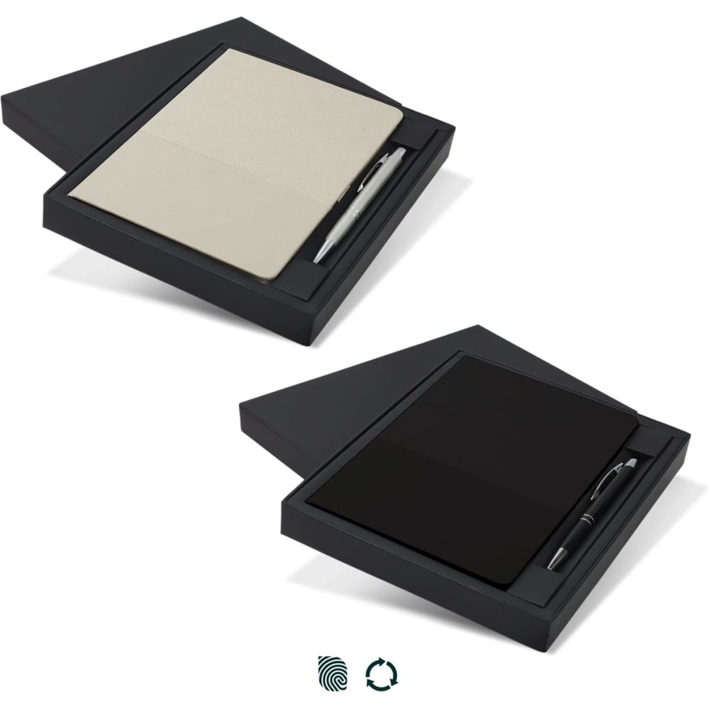 Harvard Notizbuch und Martini Stift Set