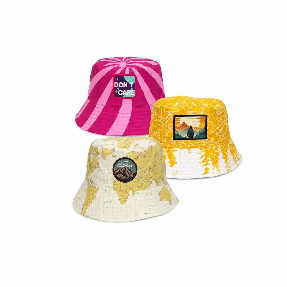 Sonny Bucket Hat mit Vollfarbpatch