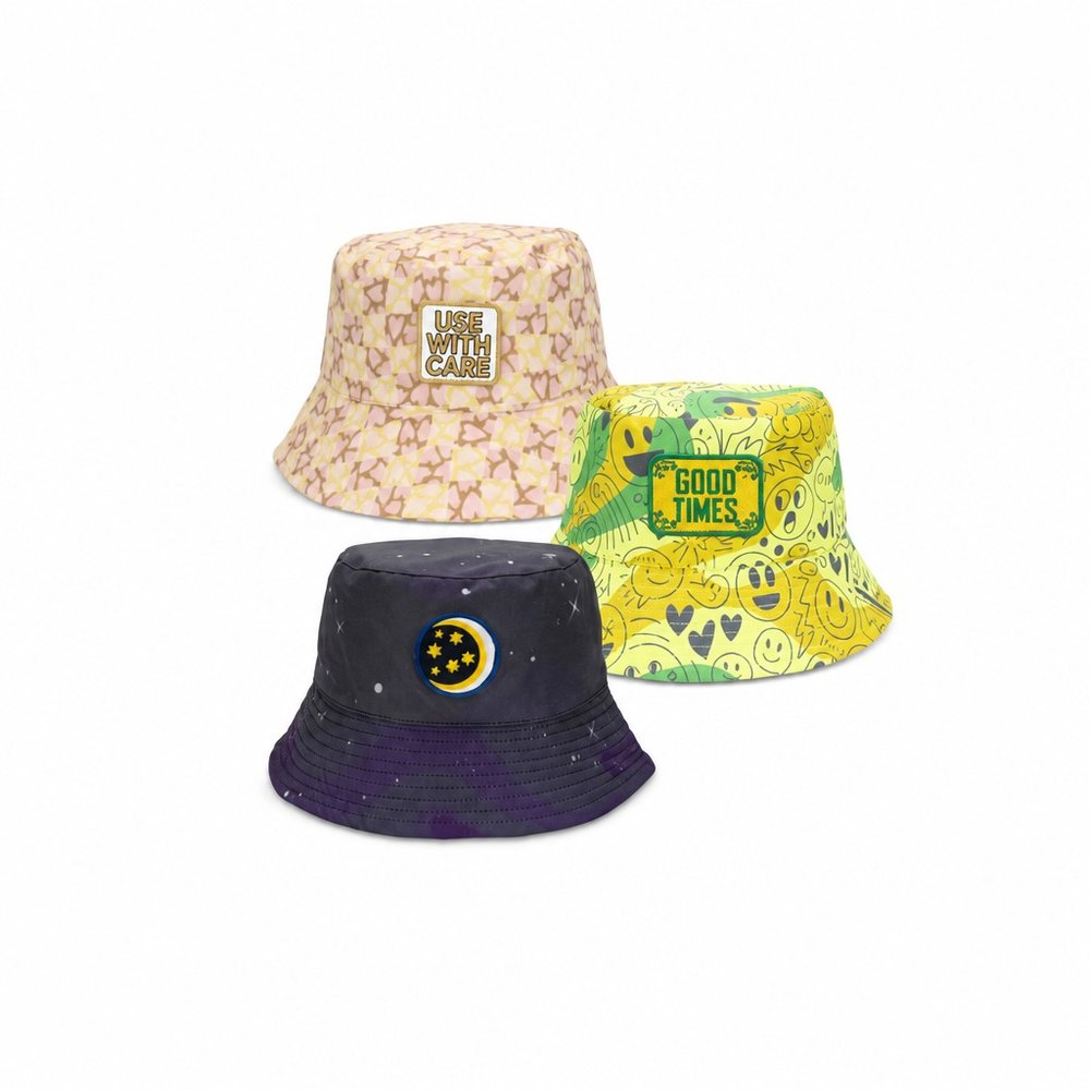 Sonny Bucket Hat mit individuellem Stickerei-Patch