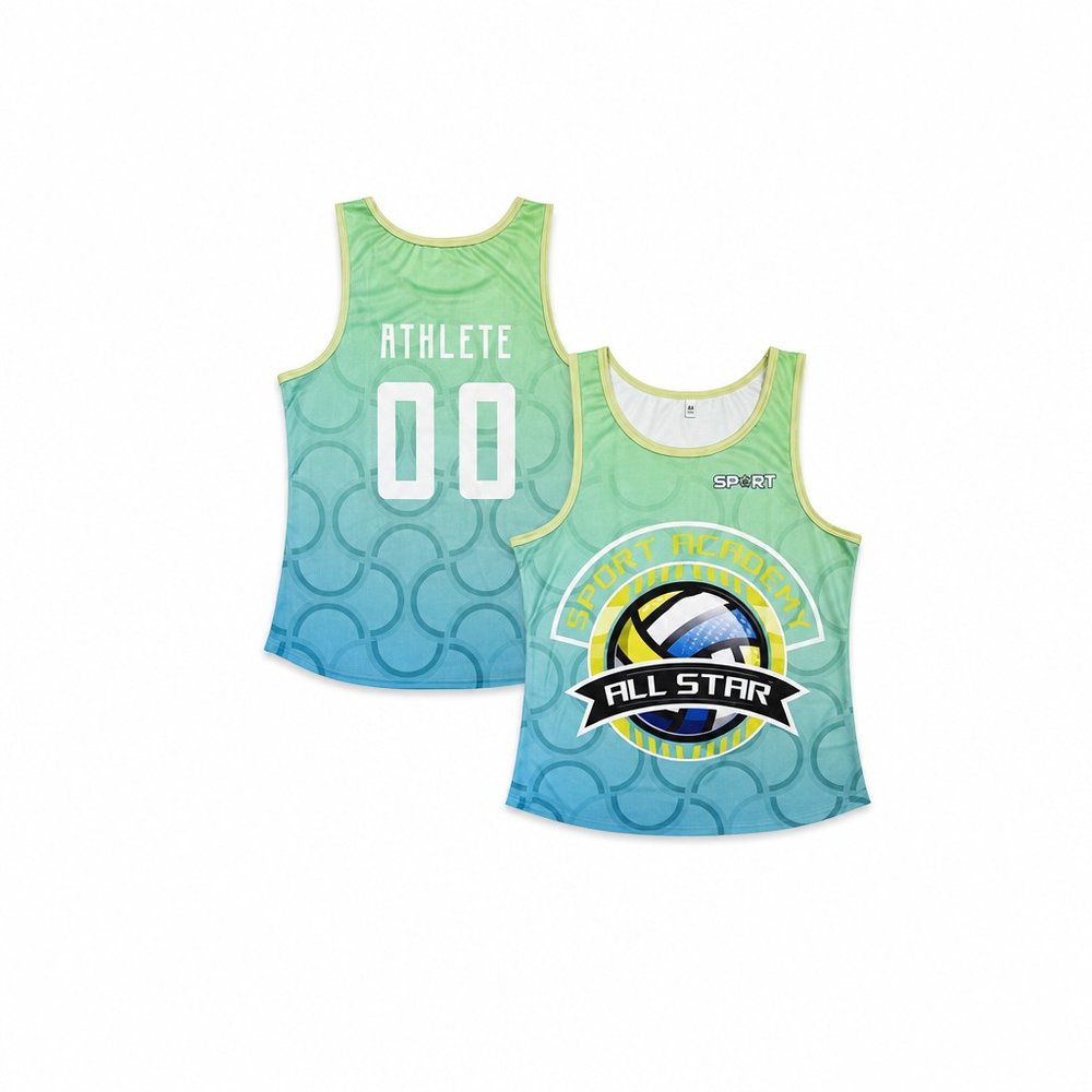 Damen Tanktop mit Vollflächendruck
