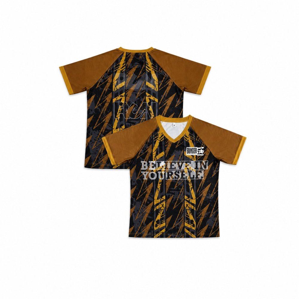 Damen V-Neck Active Shirt mit Sublimation