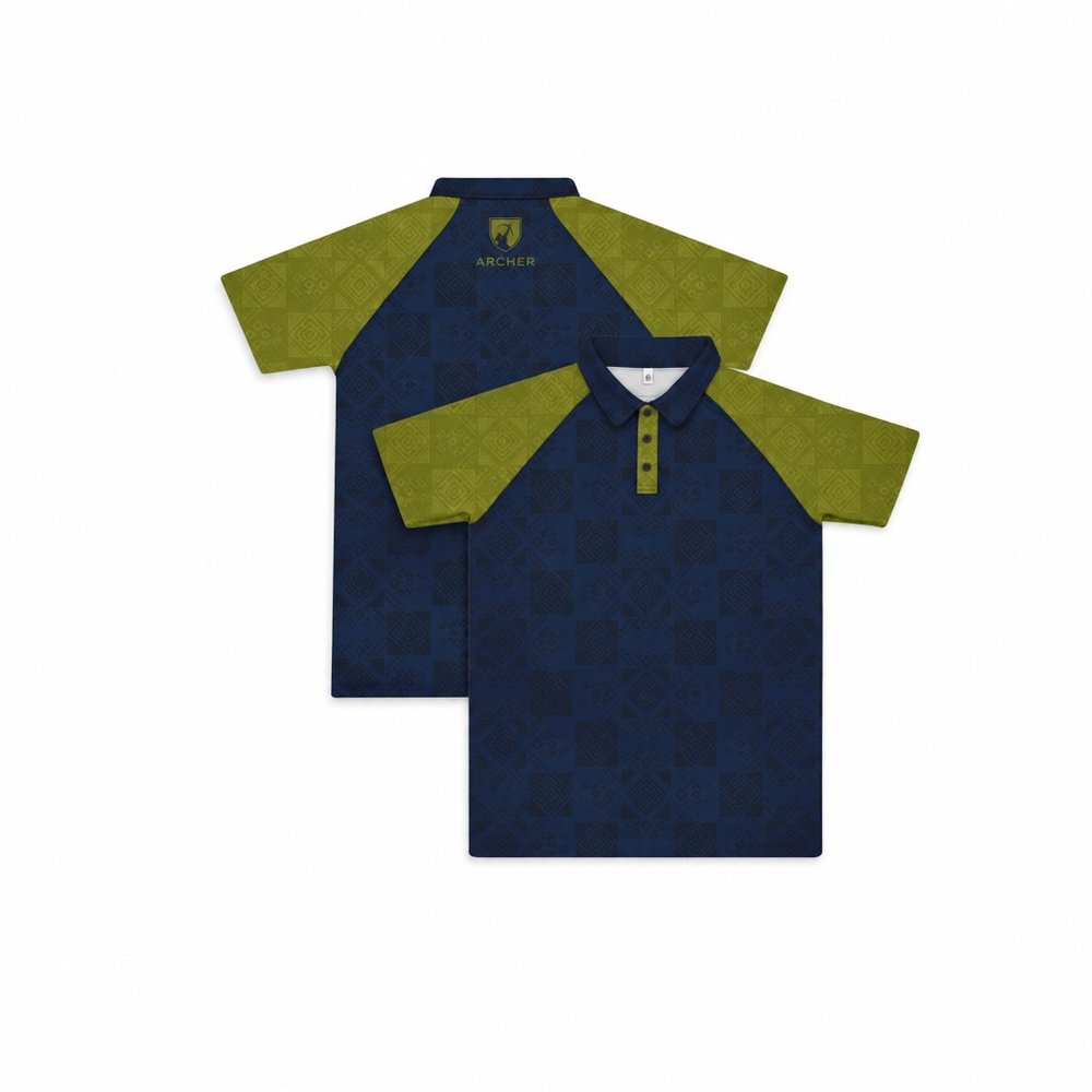 Herren Active Polo — vollflächig sublimiert
