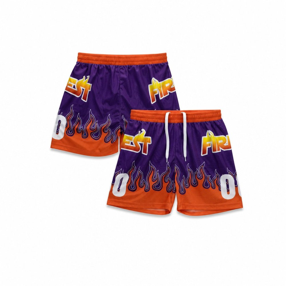 Damen Sportshorts mit Sublimationsdruck