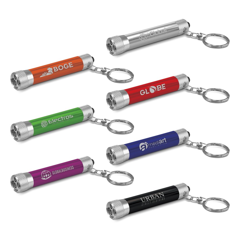 Titan Aluminium LED-Schlüsselanhängerleuchte