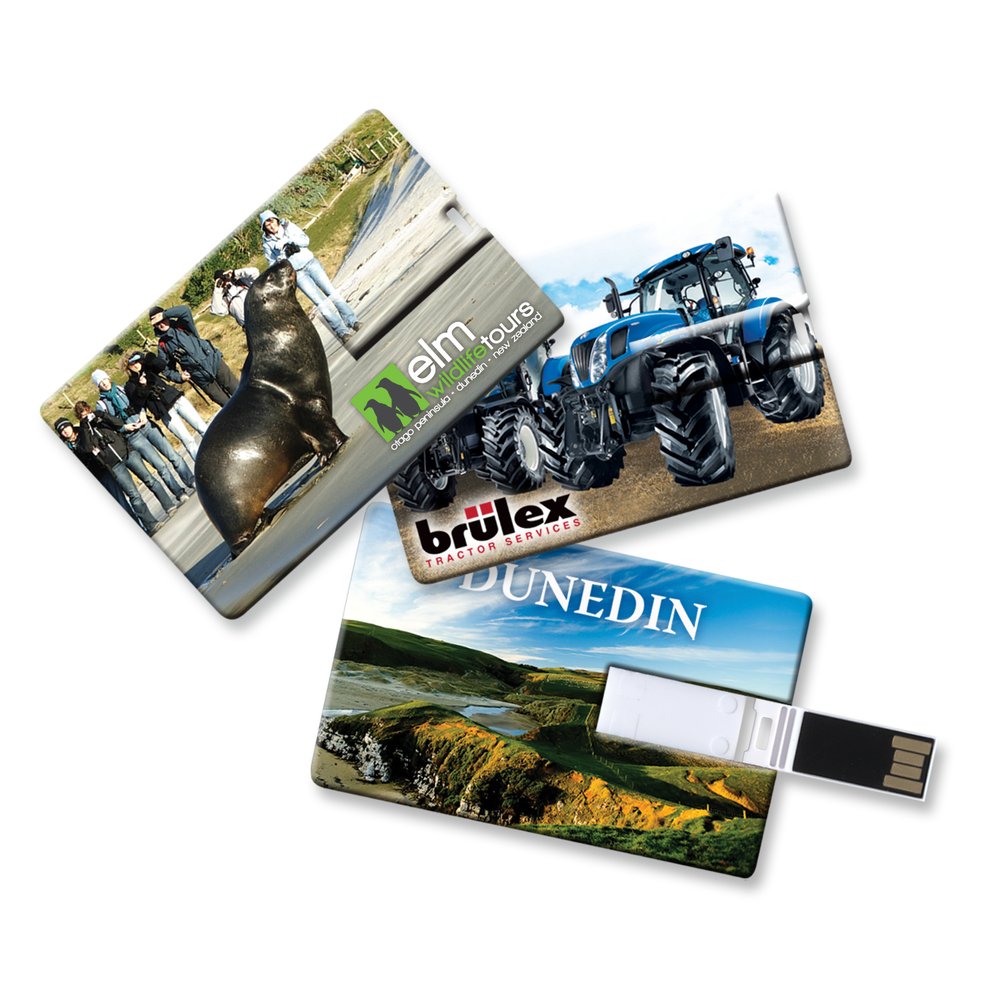 Flache Kreditkarten-USB-Stick 4GB