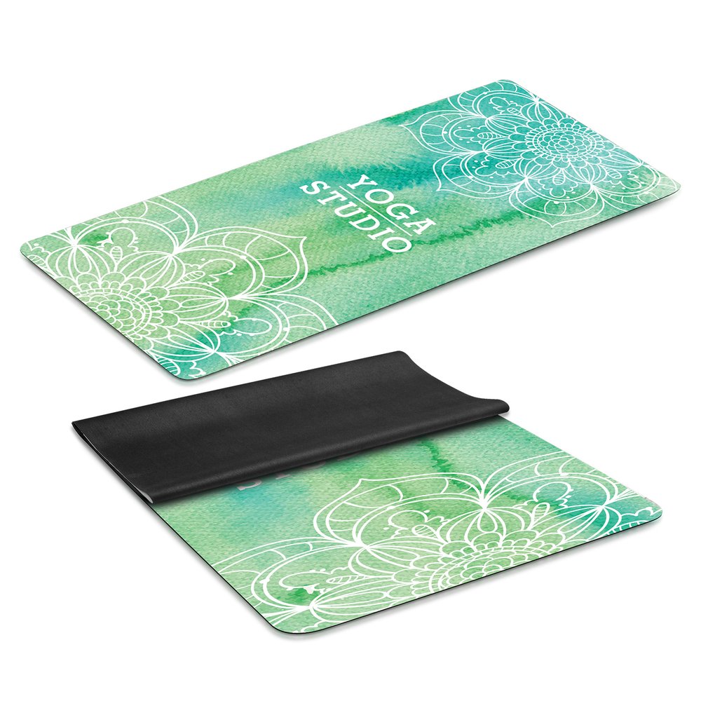 Yogamatte mit Vollfarbdruck