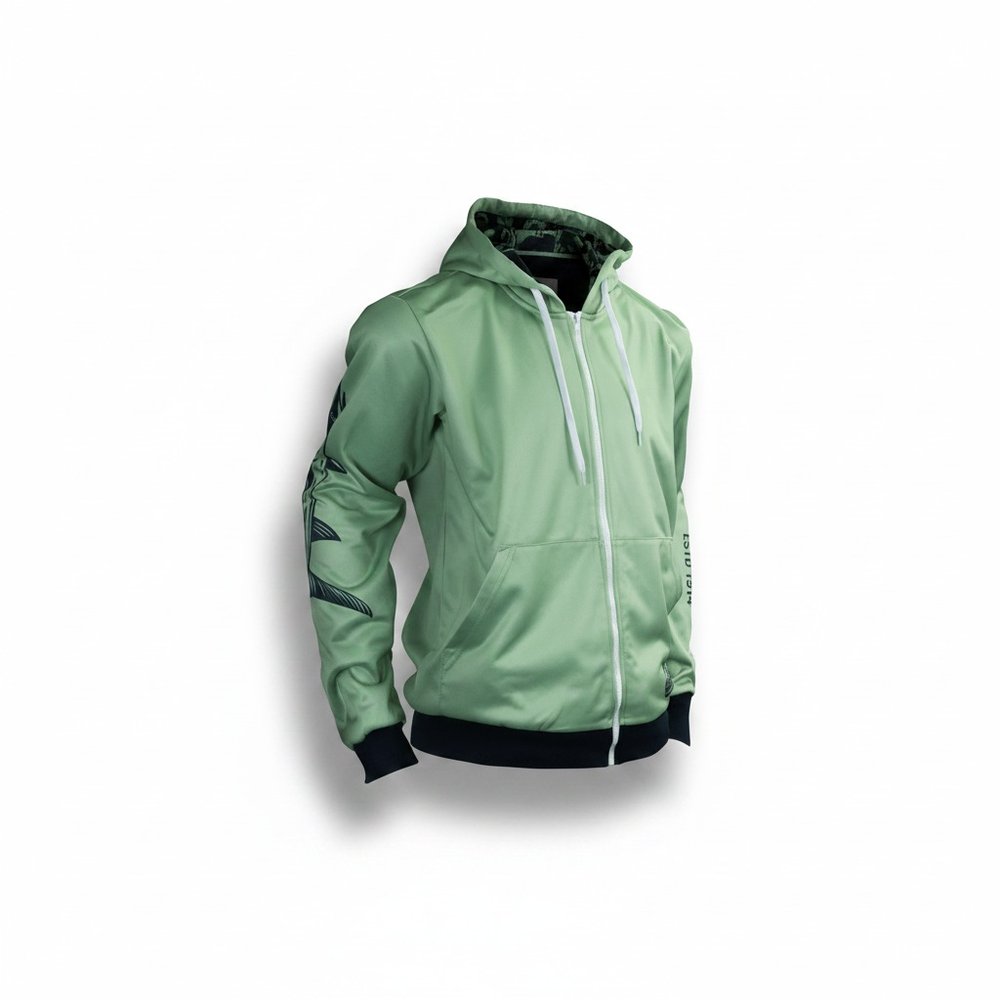 Herren Full-Zip Fleece-Hoodie