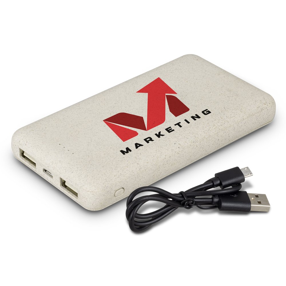 Alias Weizenstroh-Powerbank 10.000 mAh