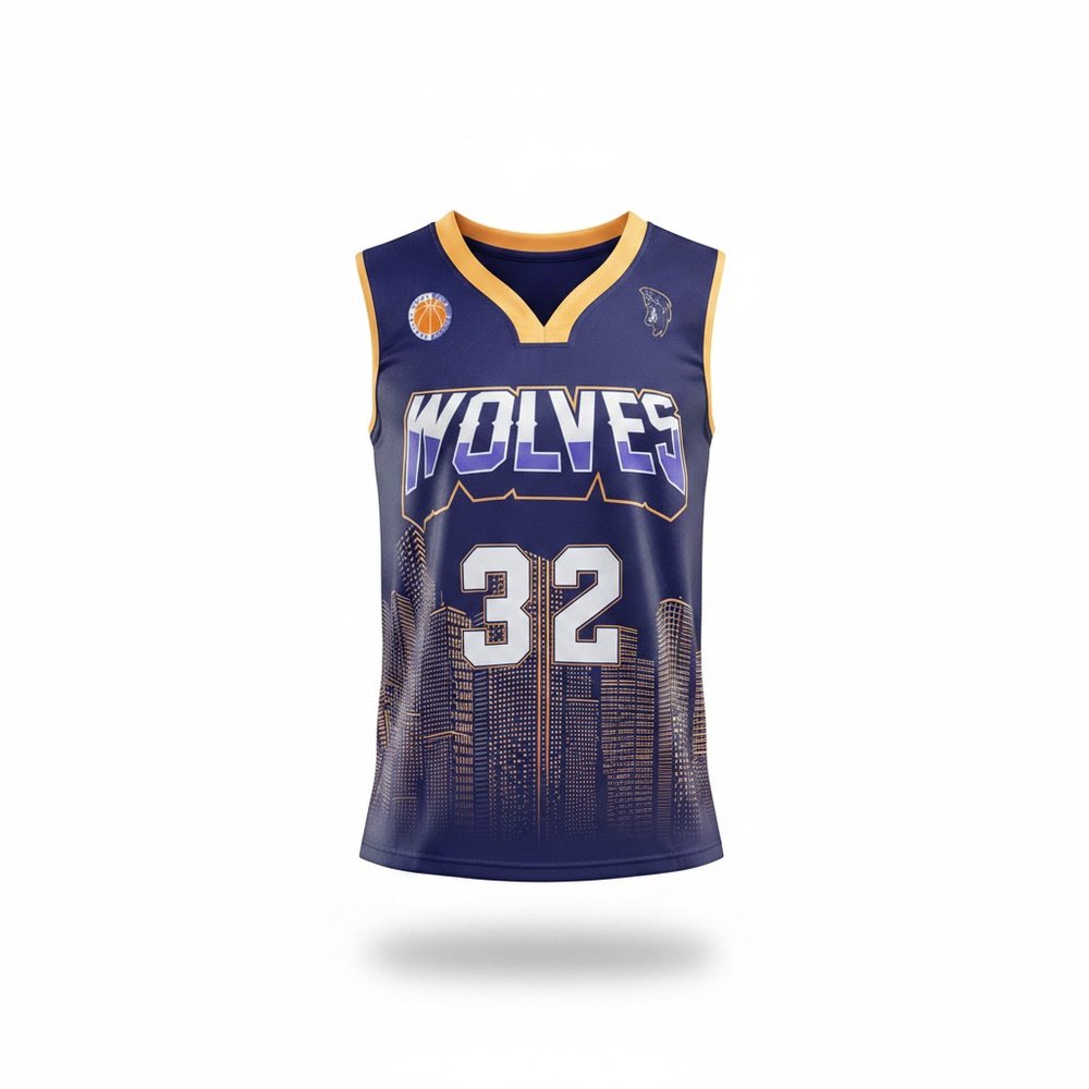 Ultra-Mesh V-Aussatz Basketballtop für Herren