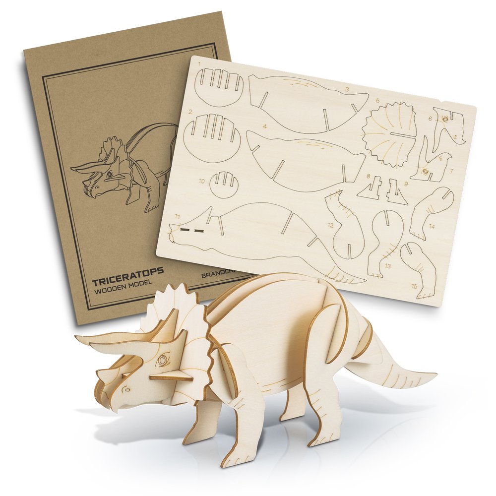 BRANDCRAFT Triceratops Basswood-Bausatz