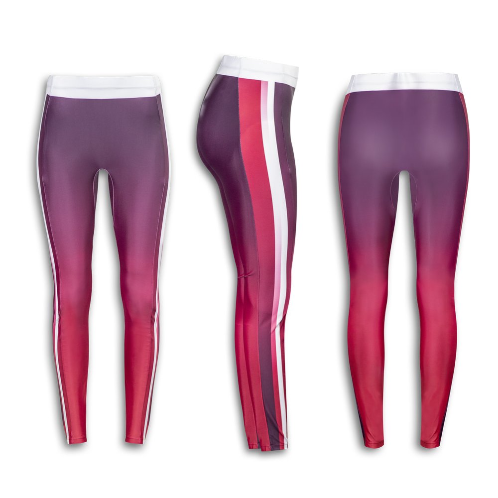 Damen-Sublimations-Sportleggings
