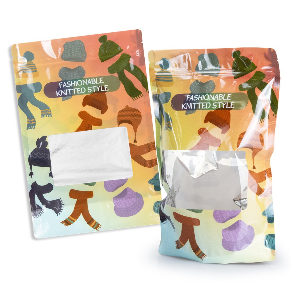 Große wiederverschließbare Folienverpackung