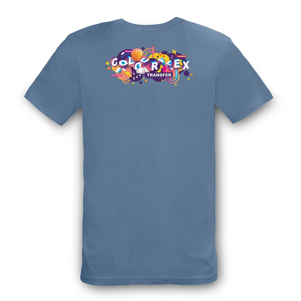 Element Unisex T-Shirt mit Soft-Touch Digitaltransfer