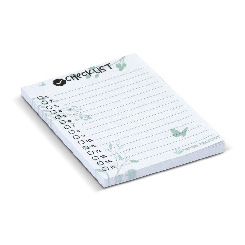 Recyceltes Haftnotizpad - 100x75mm