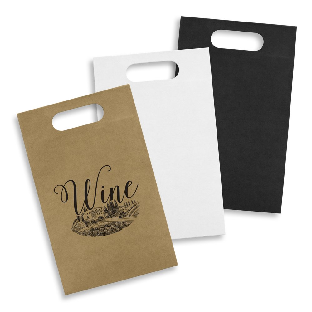 Verstärkter Kraftpapier-Weinbeutel