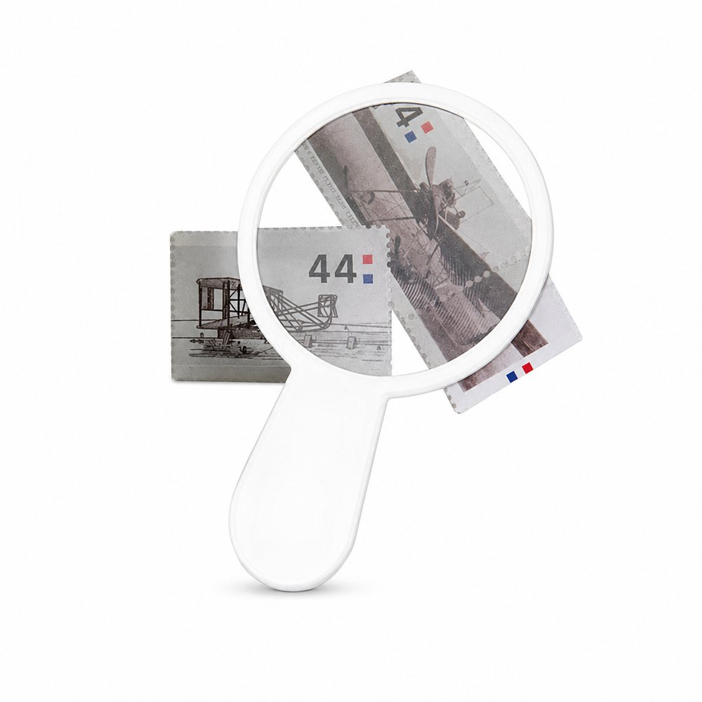 Dünne Plastikvergrößerungsglas