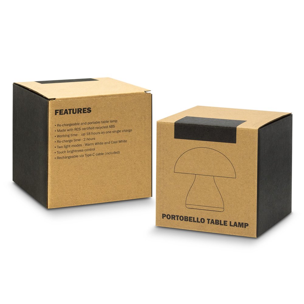 Portobello Wiederaufladbare Pilz-Lampe