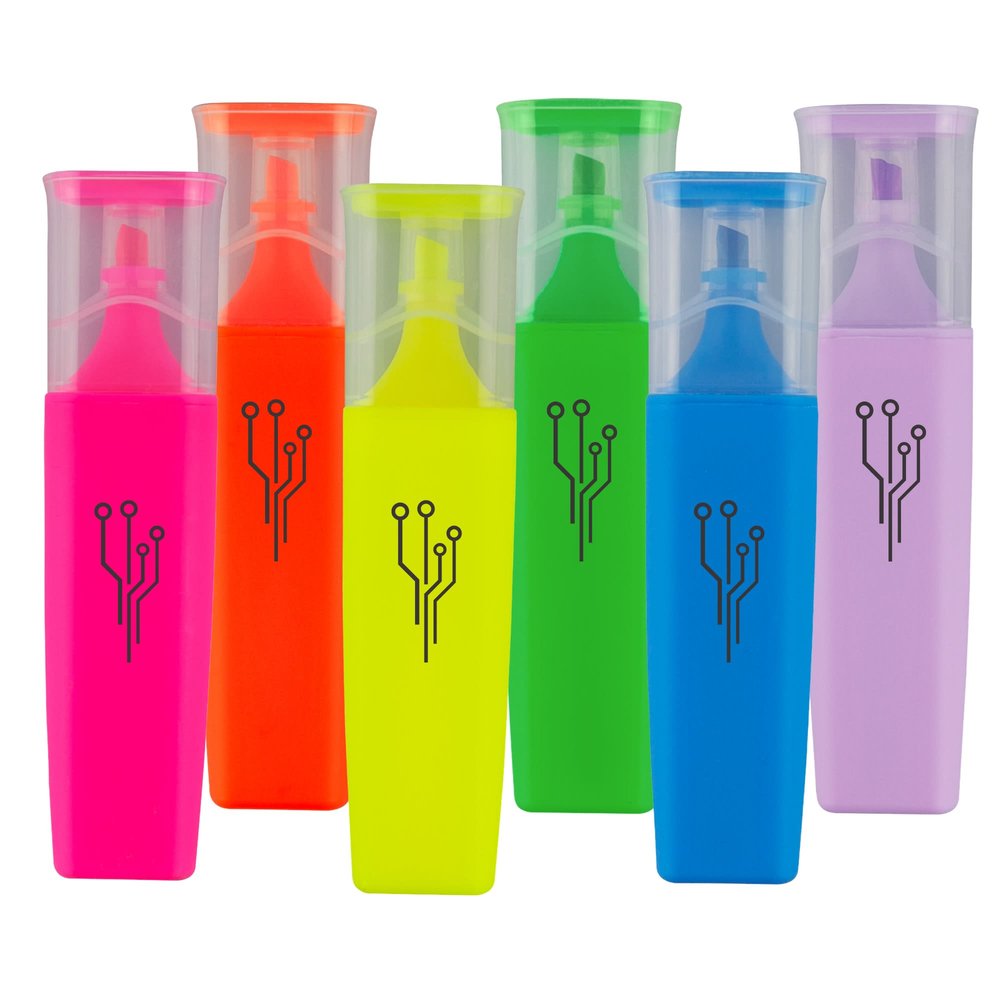 Luxer Textmarker mit Frosted-Schaft