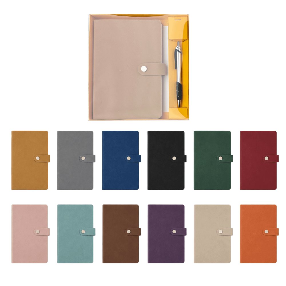 Hardcover-Notizbuch A5 in PET-Geschenkbox